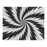 3D Abstract Swirl Monochrome Art (Print Only) thumbnail