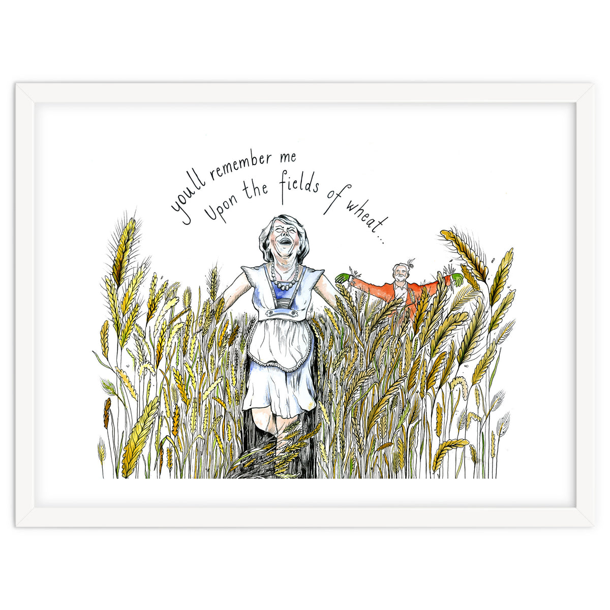 Upon The Fields Of Wheat