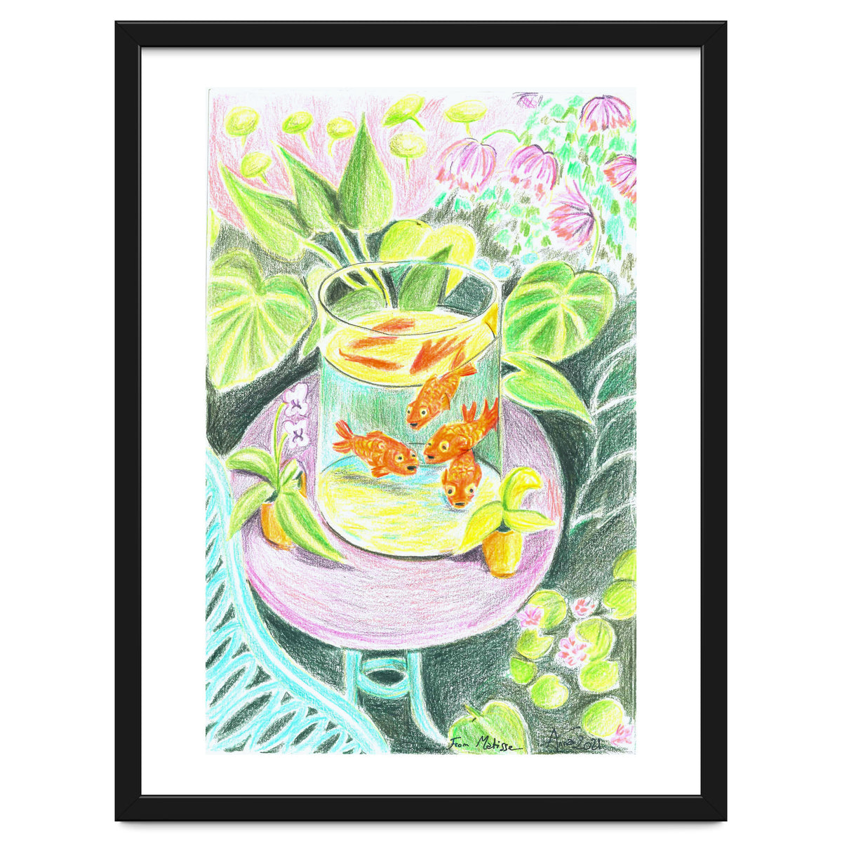 Fish Bowl Matisse