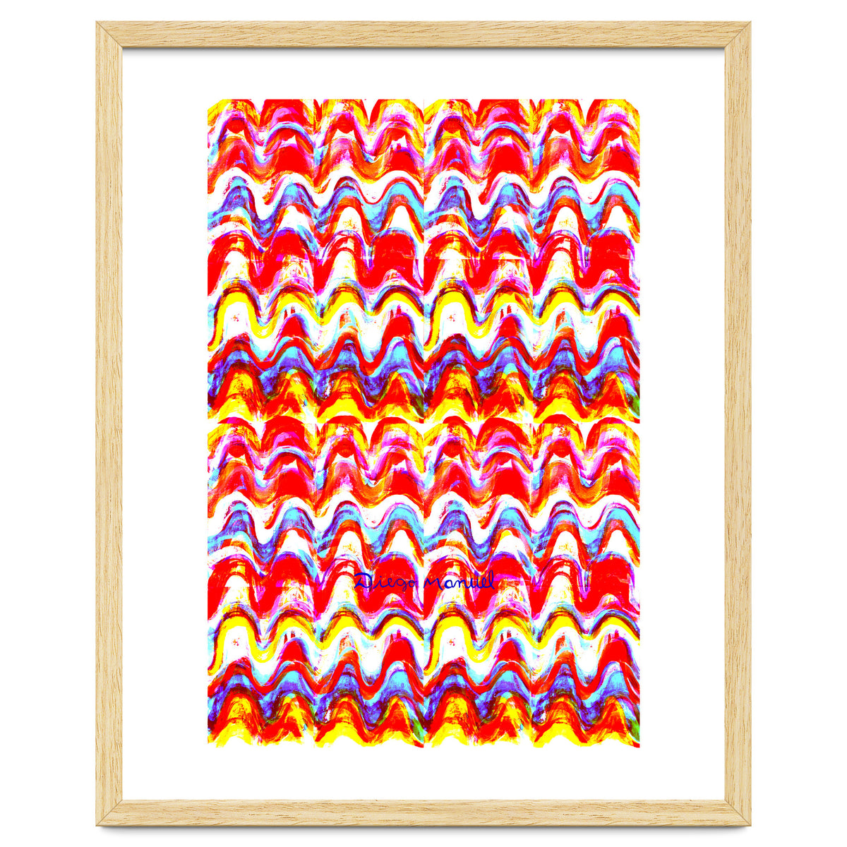 Pop abstract color full