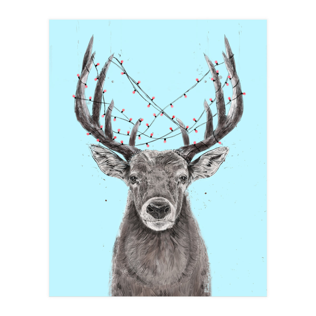 Xmas Deer II (Print Only)
