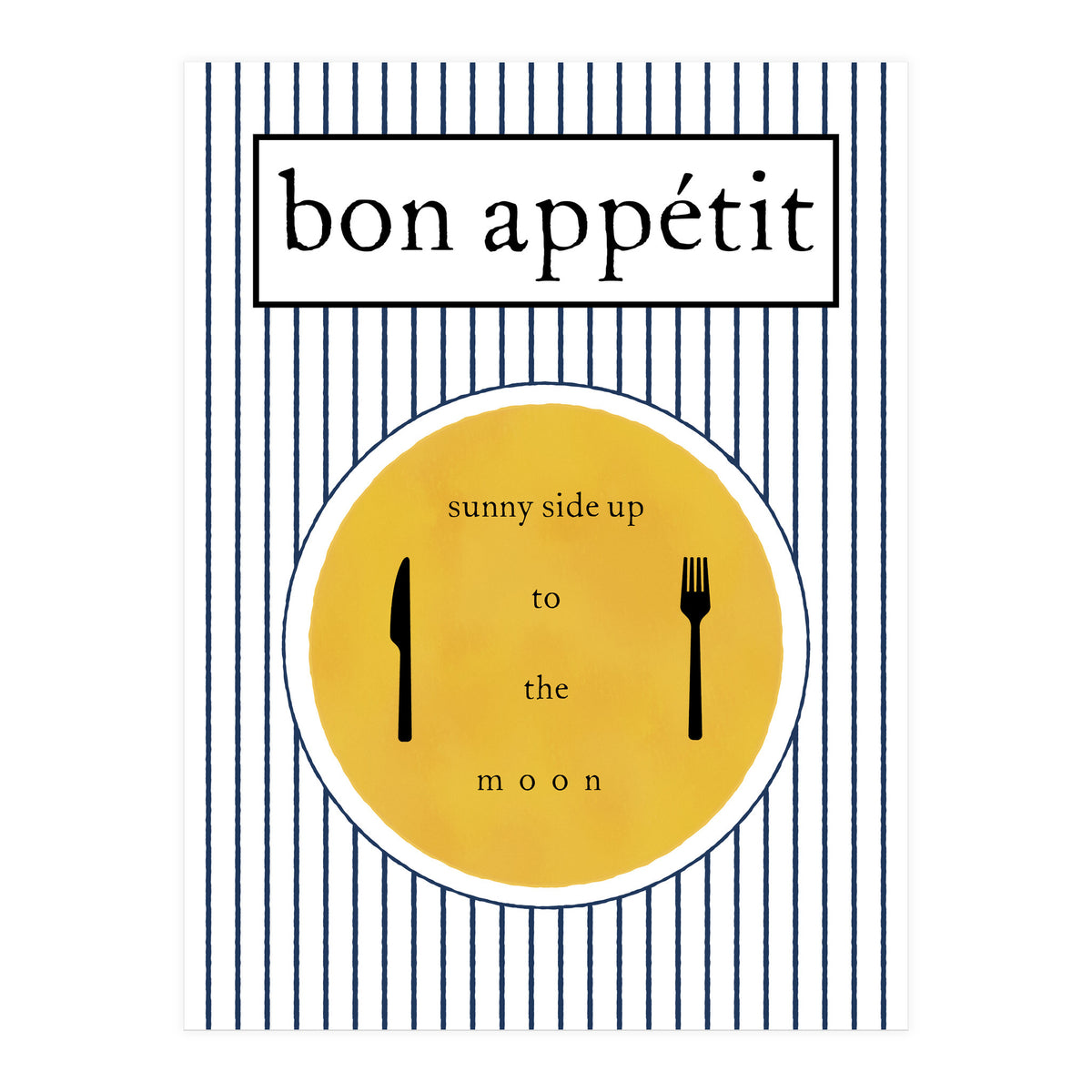 bon appétit   (Print Only)