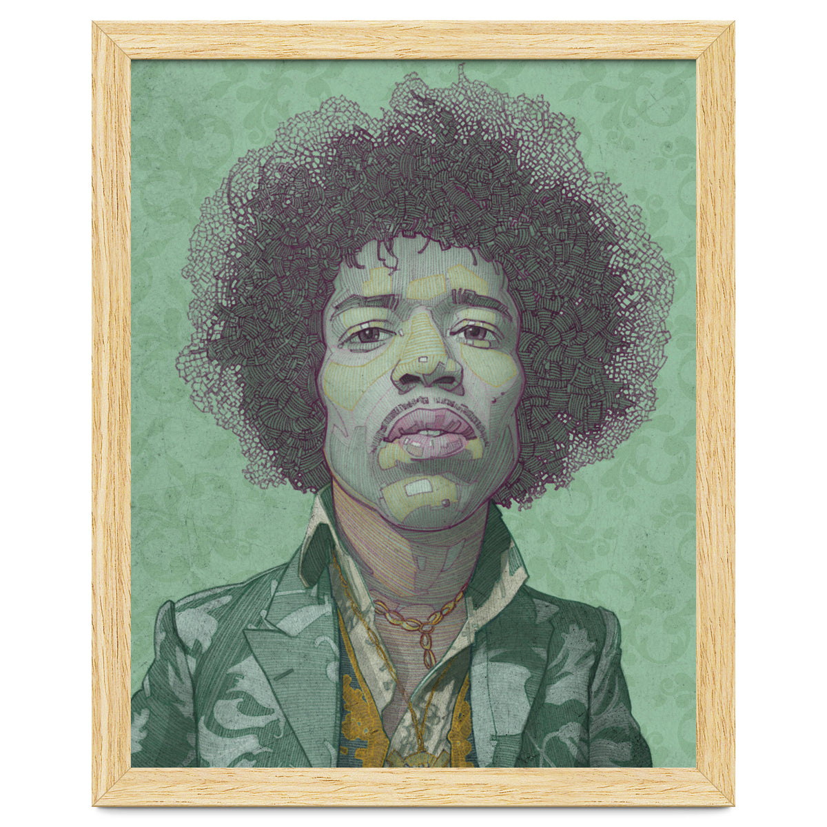 Hendrix Illustration