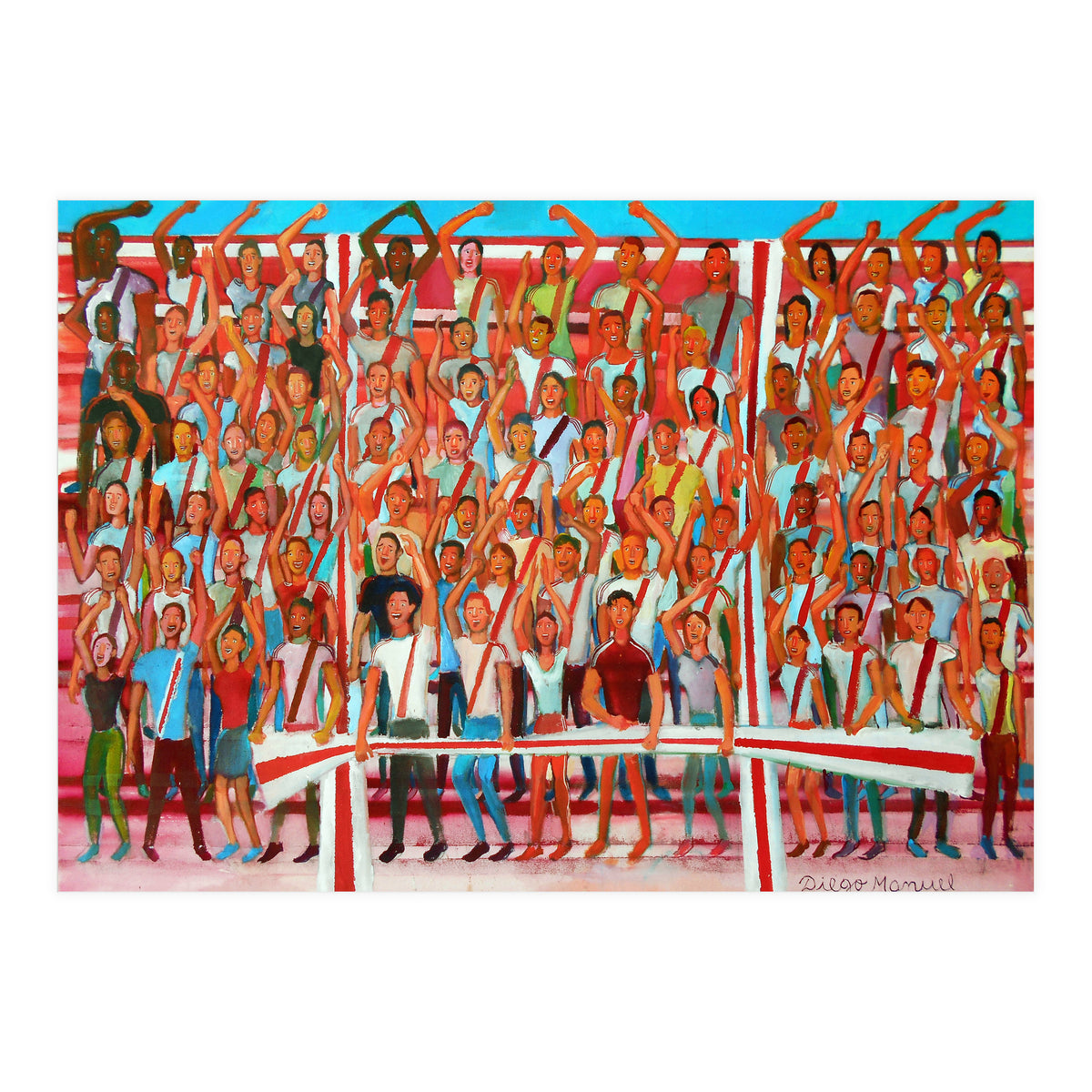 Hinchada De La Banda Roja (Print Only)