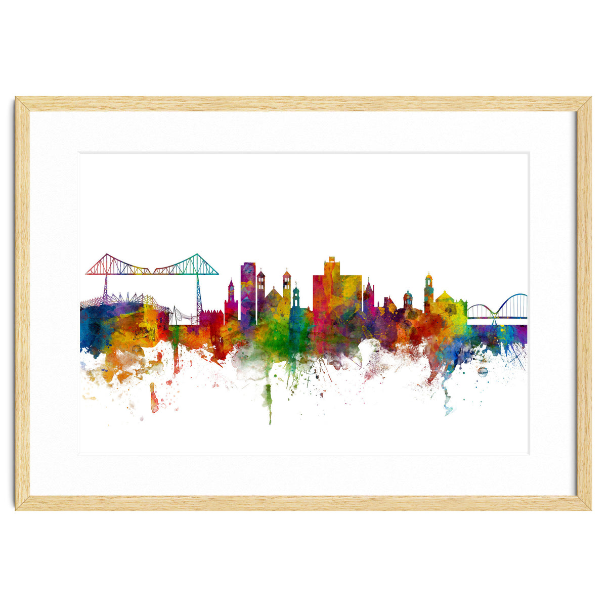Middlesbrough England Skyline
