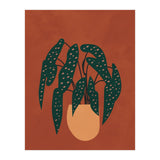 Boho Terracotta Begonia (Print Only) thumbnail