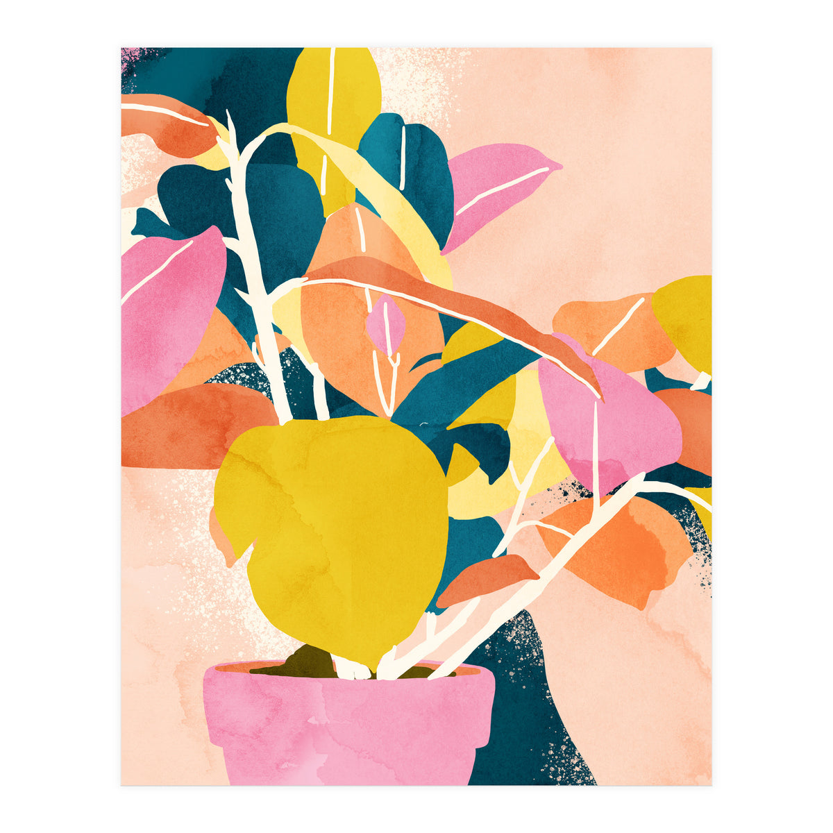 Nature Always Wears The Colors Of The Spirit (Print Only)