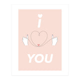 i ♡ you - I love you (Print Only) thumbnail