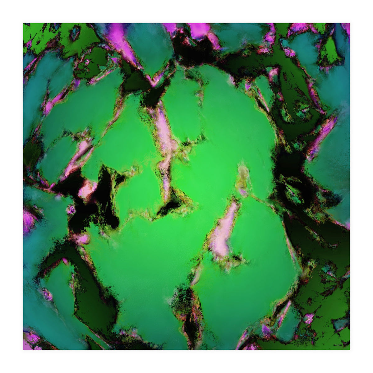 Soft Green Shatter (Print Only)