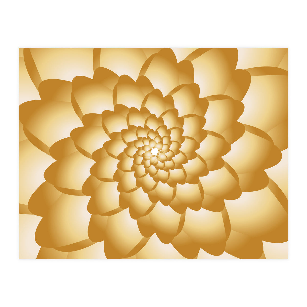 Flower Swirl Pattern (Print Only)