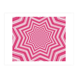 Abstract Pink Geometric Design Art (Print Only) thumbnail