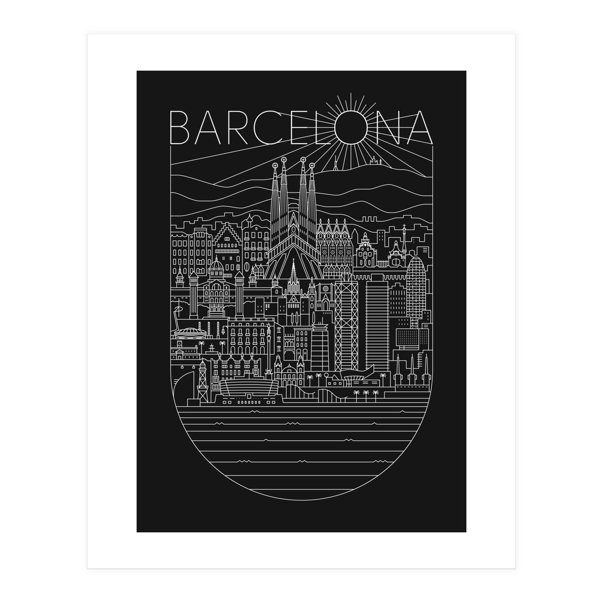 Barcelona (Print Only)