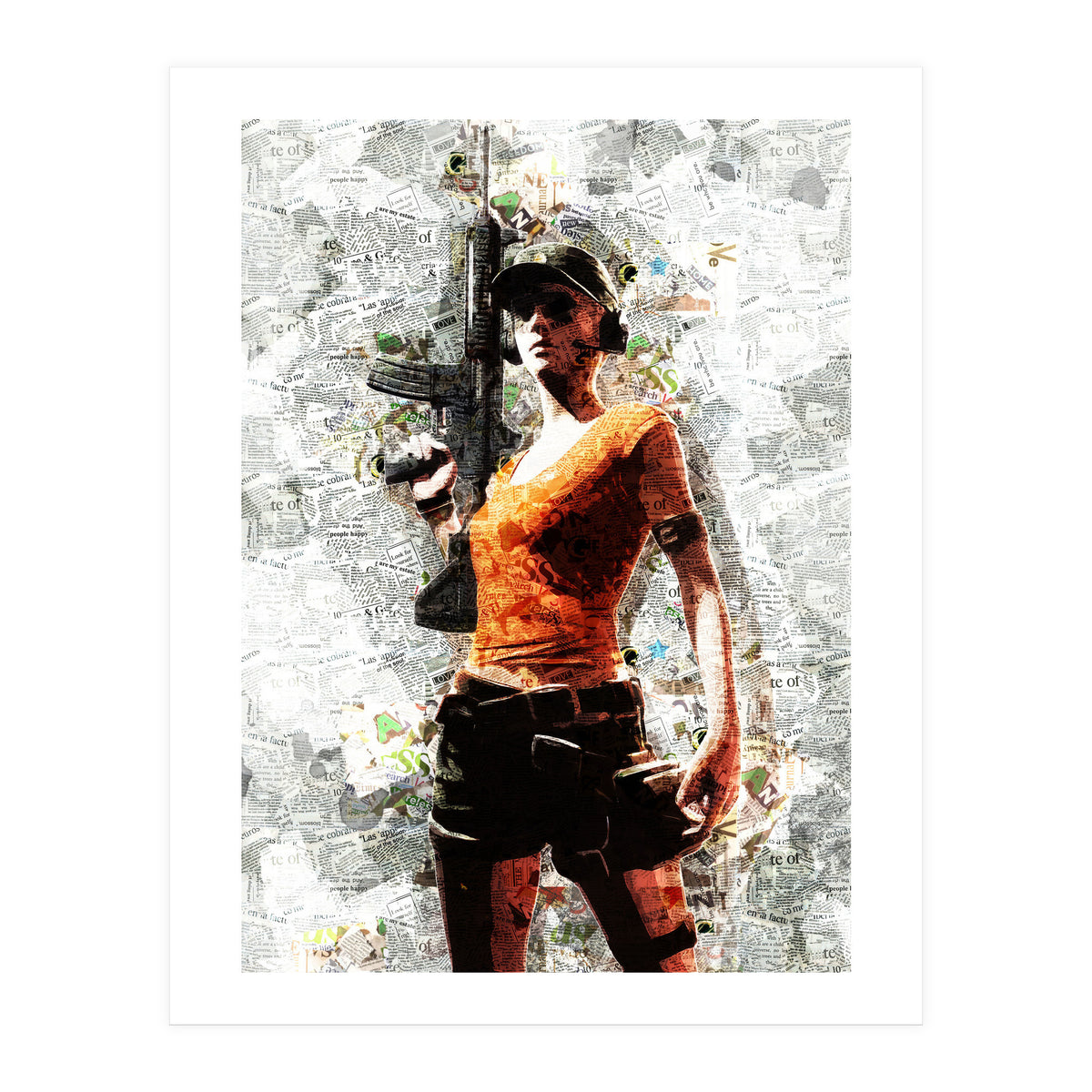 Pubg Girl (Print Only)