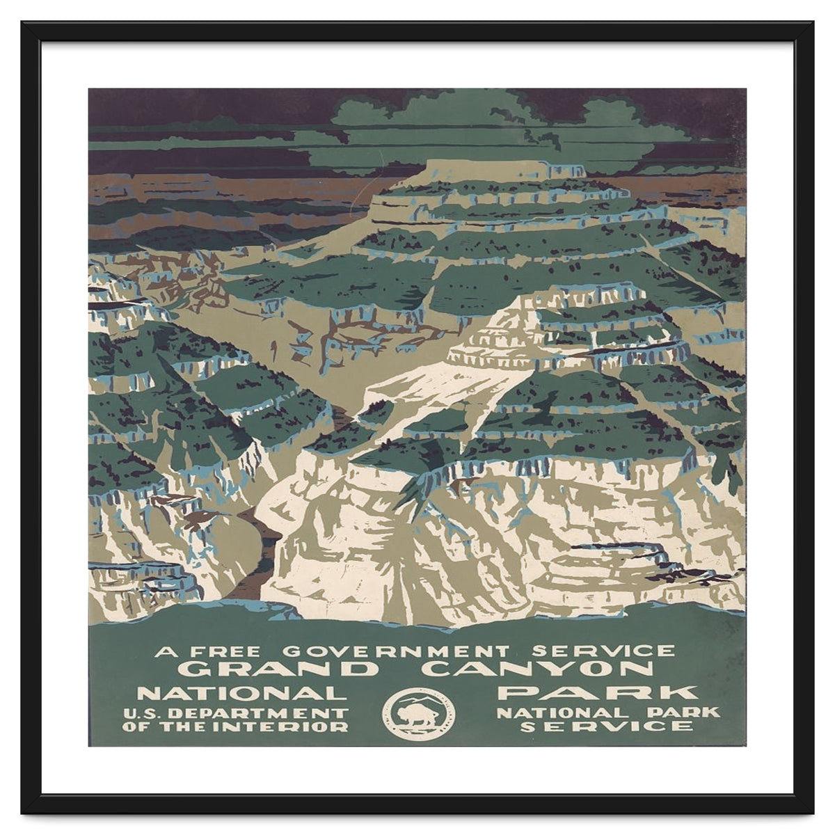 Grand Canyon Vintage Poster