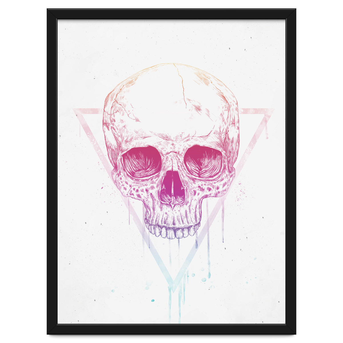 Skull In Triangle