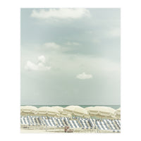 Vintage beach scene  (Print Only)