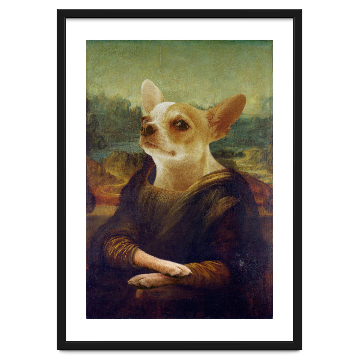 Mona Lisa Chihuahua