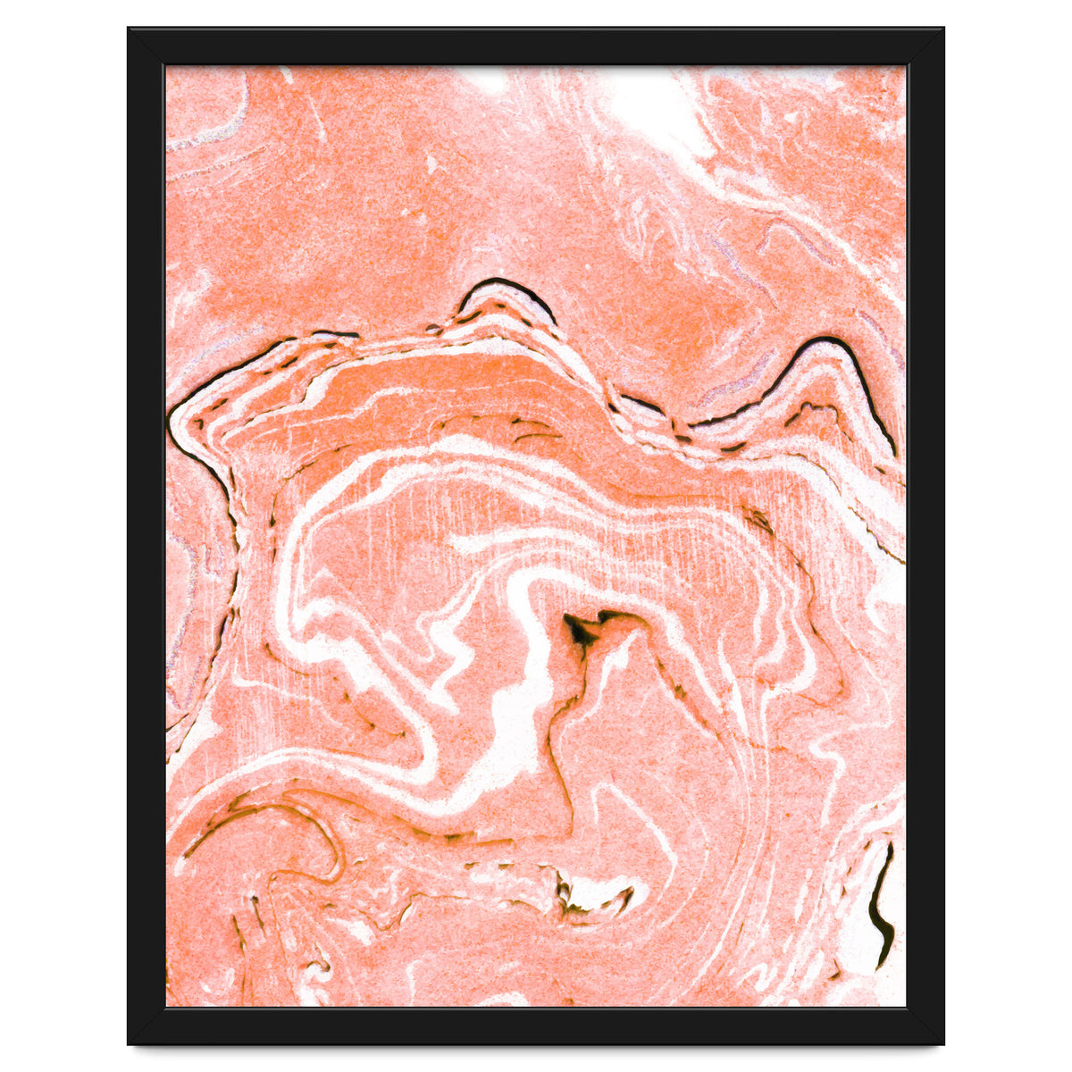 Coral Blush Marble