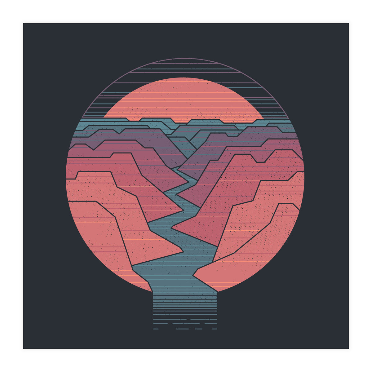 Canyon River (Print Only)