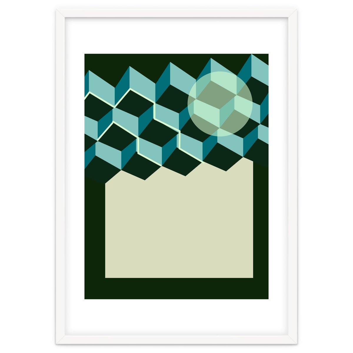 Aurora In The Mountains