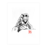 Alf Phoning  (Print Only) thumbnail
