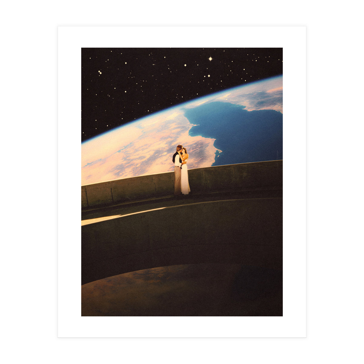 Lovers On The Bridge (Print Only)