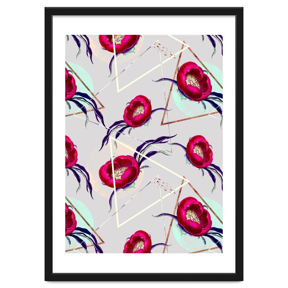 Flowery blooming with geometric II