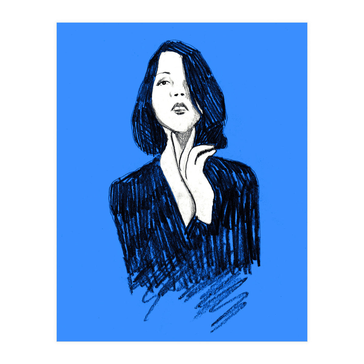 Blue mood (Print Only)