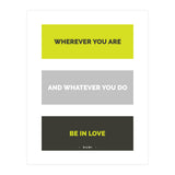 Be In Love - Rumi Quote Typography (Print Only) thumbnail
