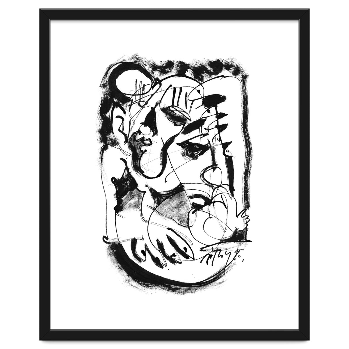 What the Future Holds - b&w