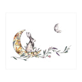 Bunny on the Moon  (Print Only) thumbnail