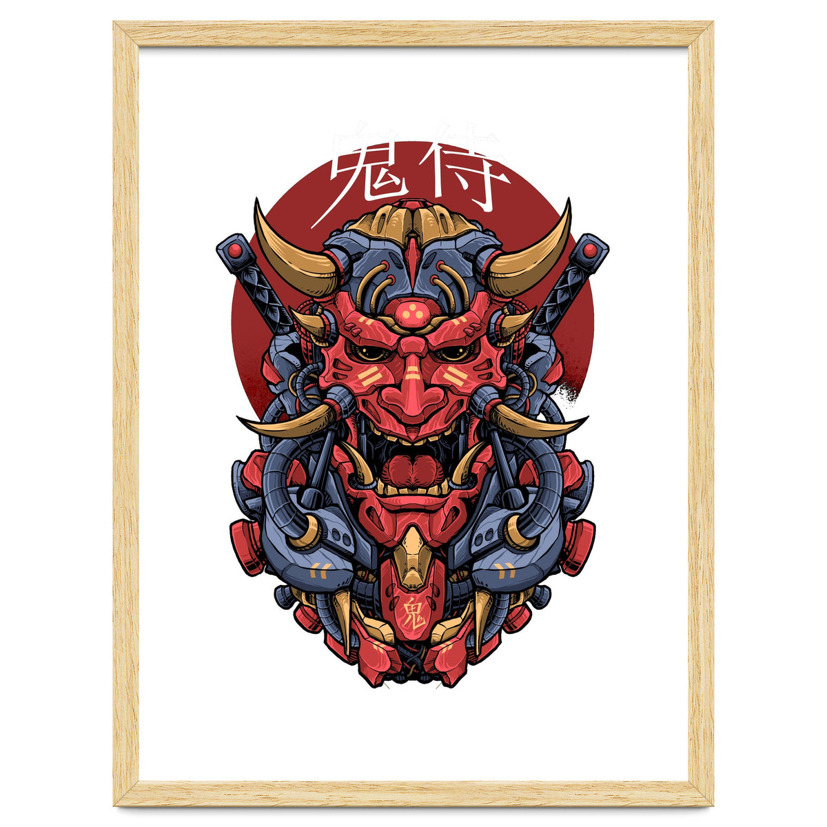 Japanese Oni Samurai