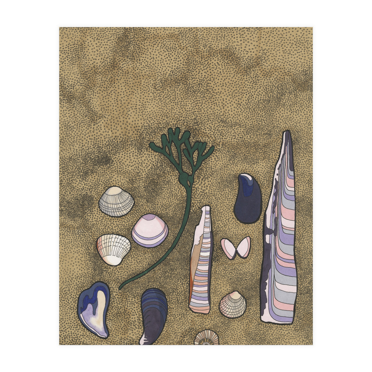 A Beach Still Life (Print Only)