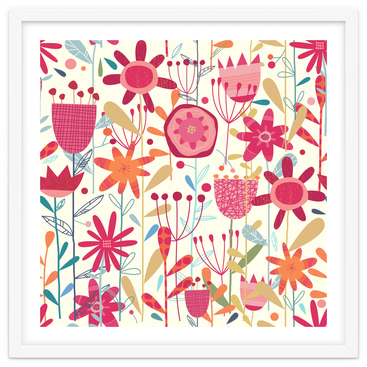 Wild Weeds And Flowers