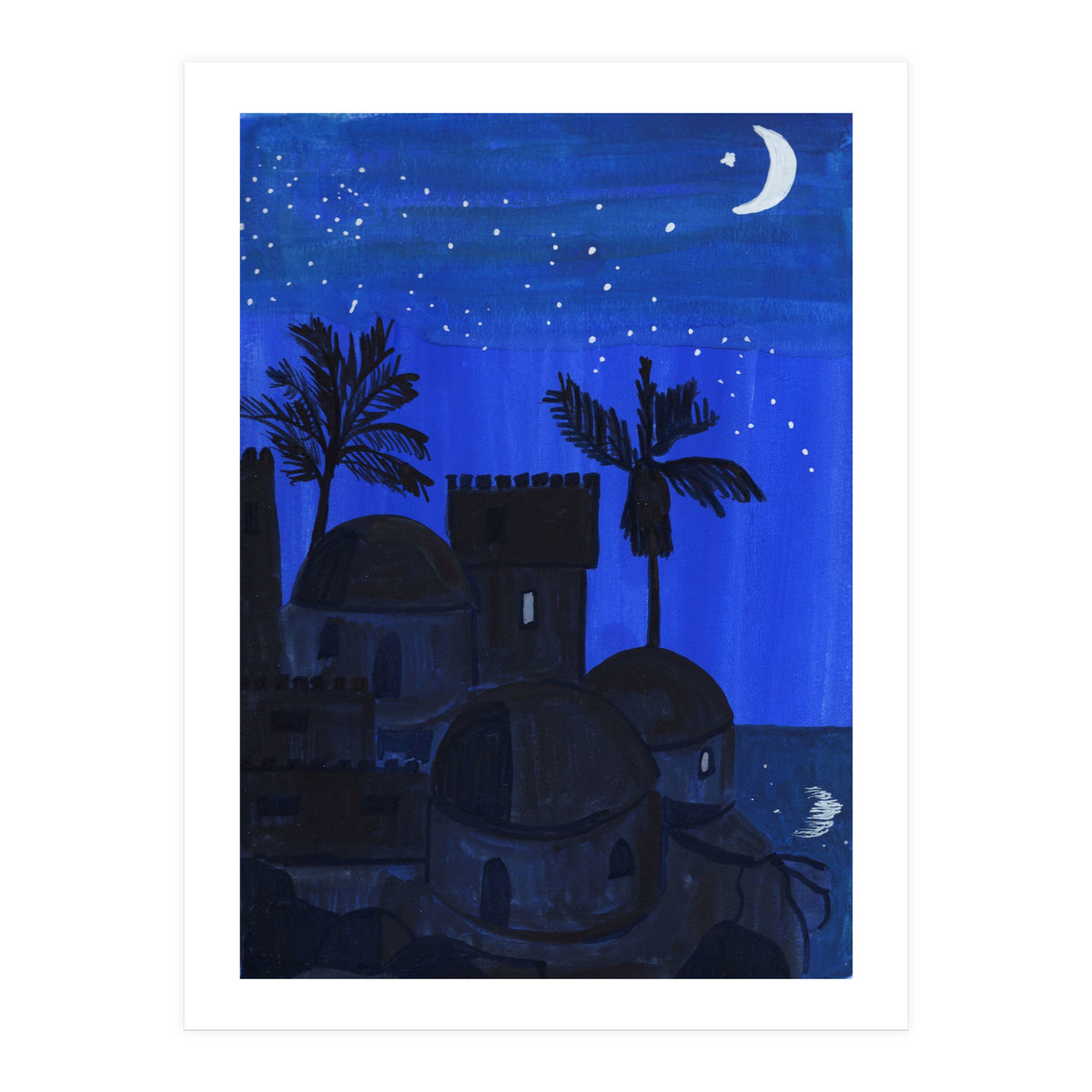 Night Landscape (Print Only)
