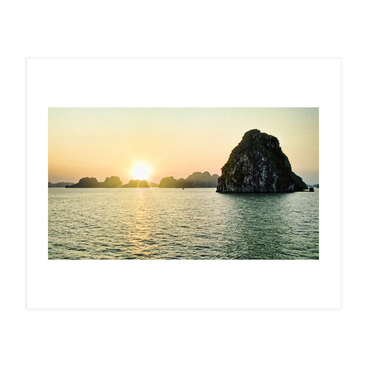 Sunset, Halong Bay (Print Only)