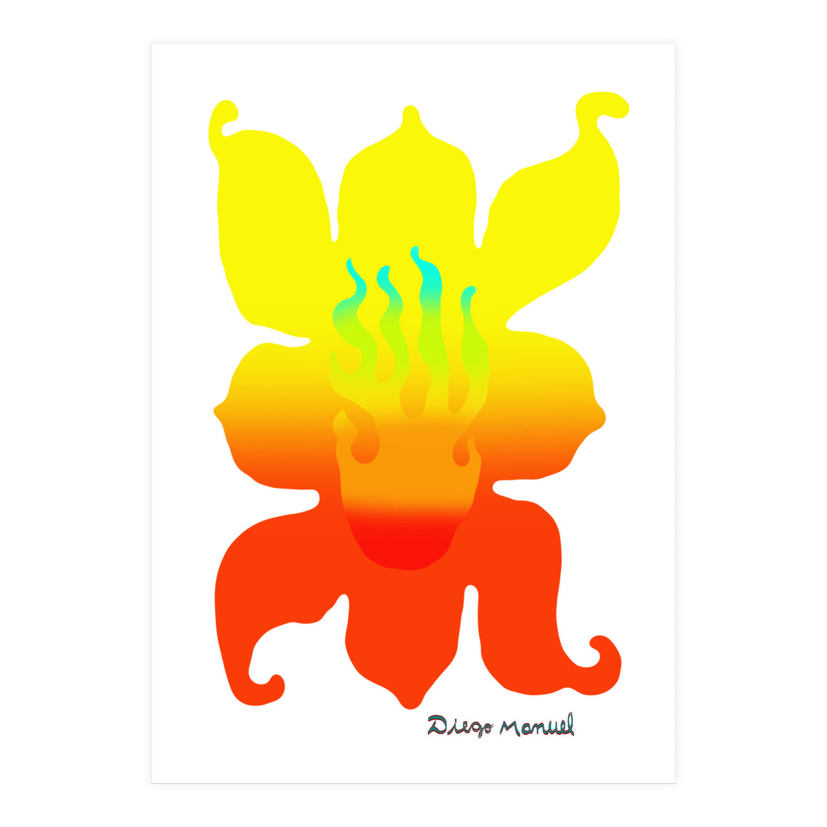 Fuego 109 Copia (Print Only)