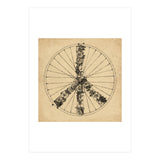 Peace And Bike Lines (Print Only) thumbnail