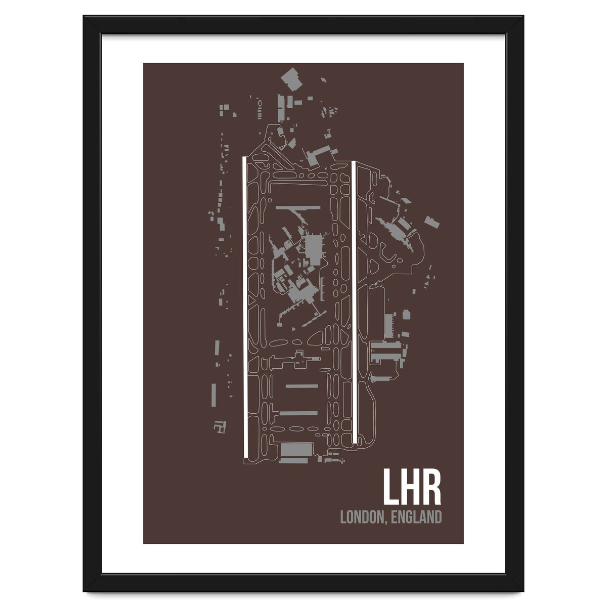 London Heathrow Airport Layout
