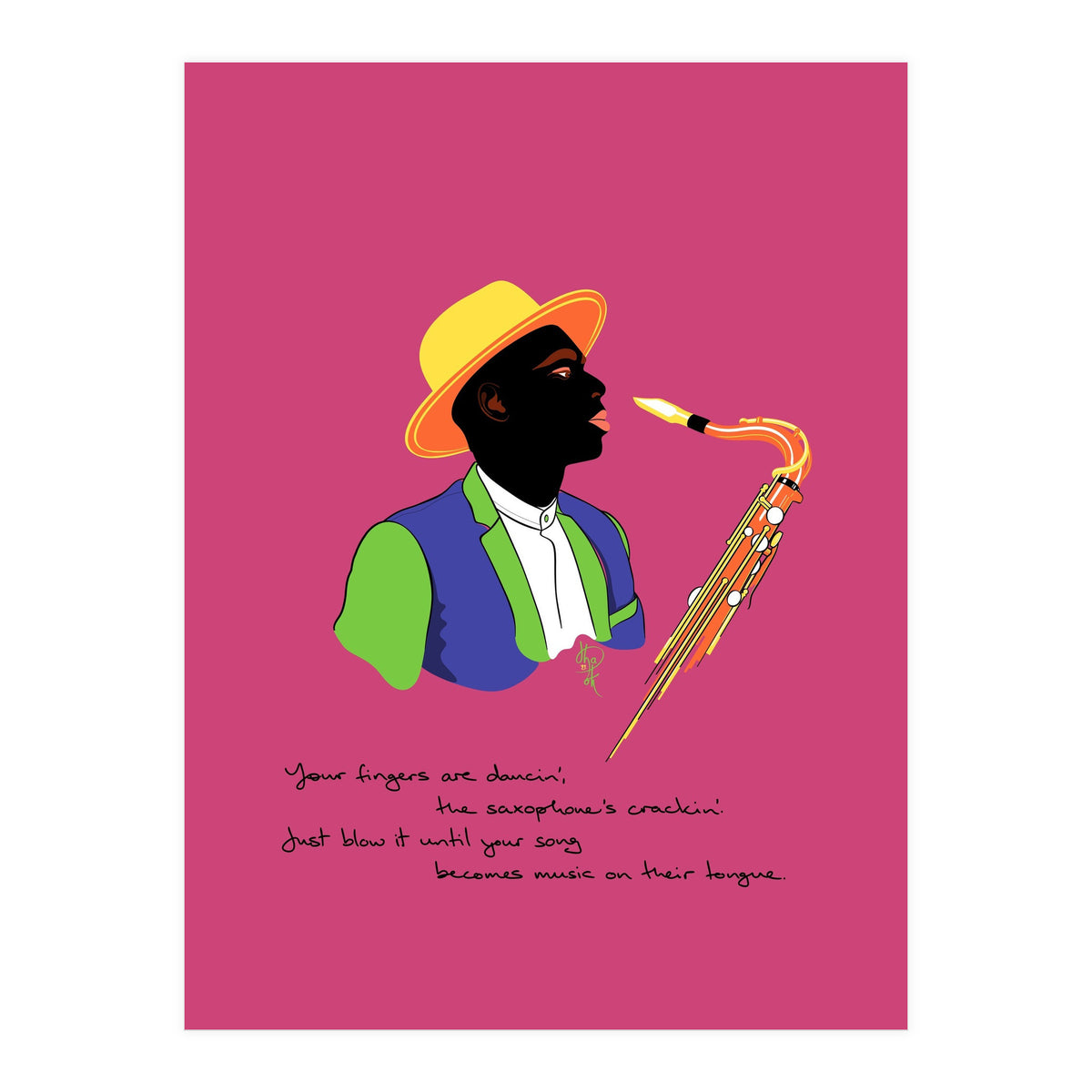 Jazz Man 2 (Print Only)