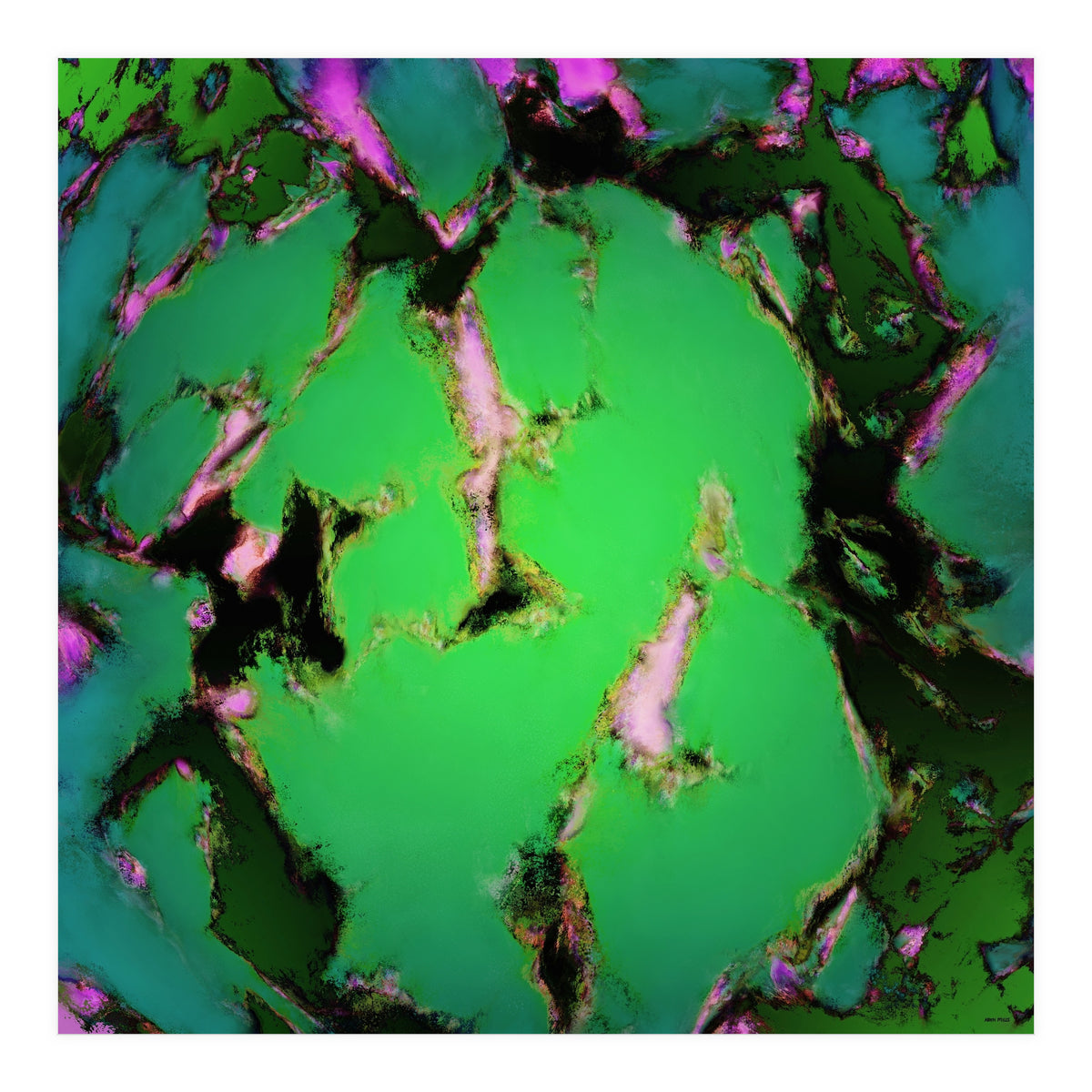 Soft Green Shatter (Print Only)