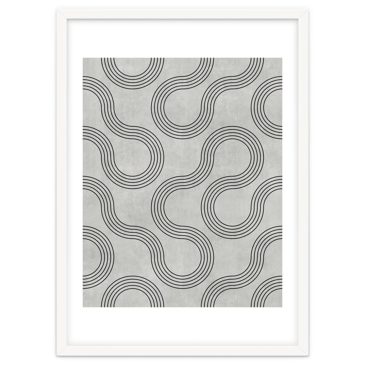 My Favorite Geometric Patterns No.30 - Grey