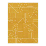 My Favorite Geometric Patterns No.4 - Mustard Yellow (Print Only) thumbnail