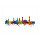 Shrewsbury England Skyline (Print Only) thumbnail