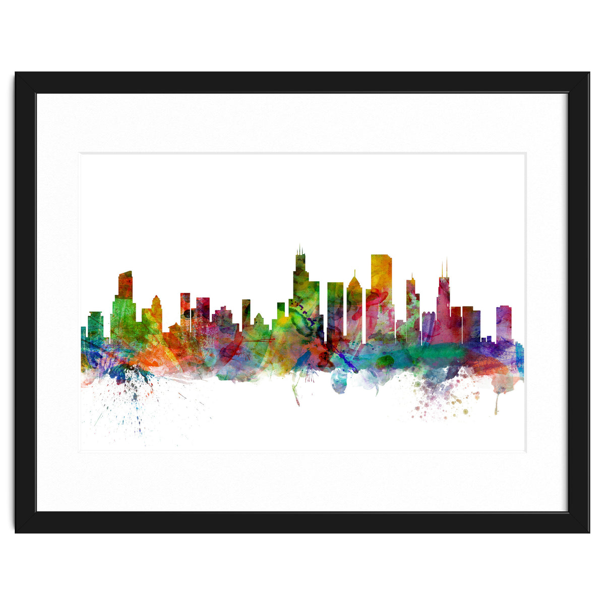 Chicago Illinois Skyline