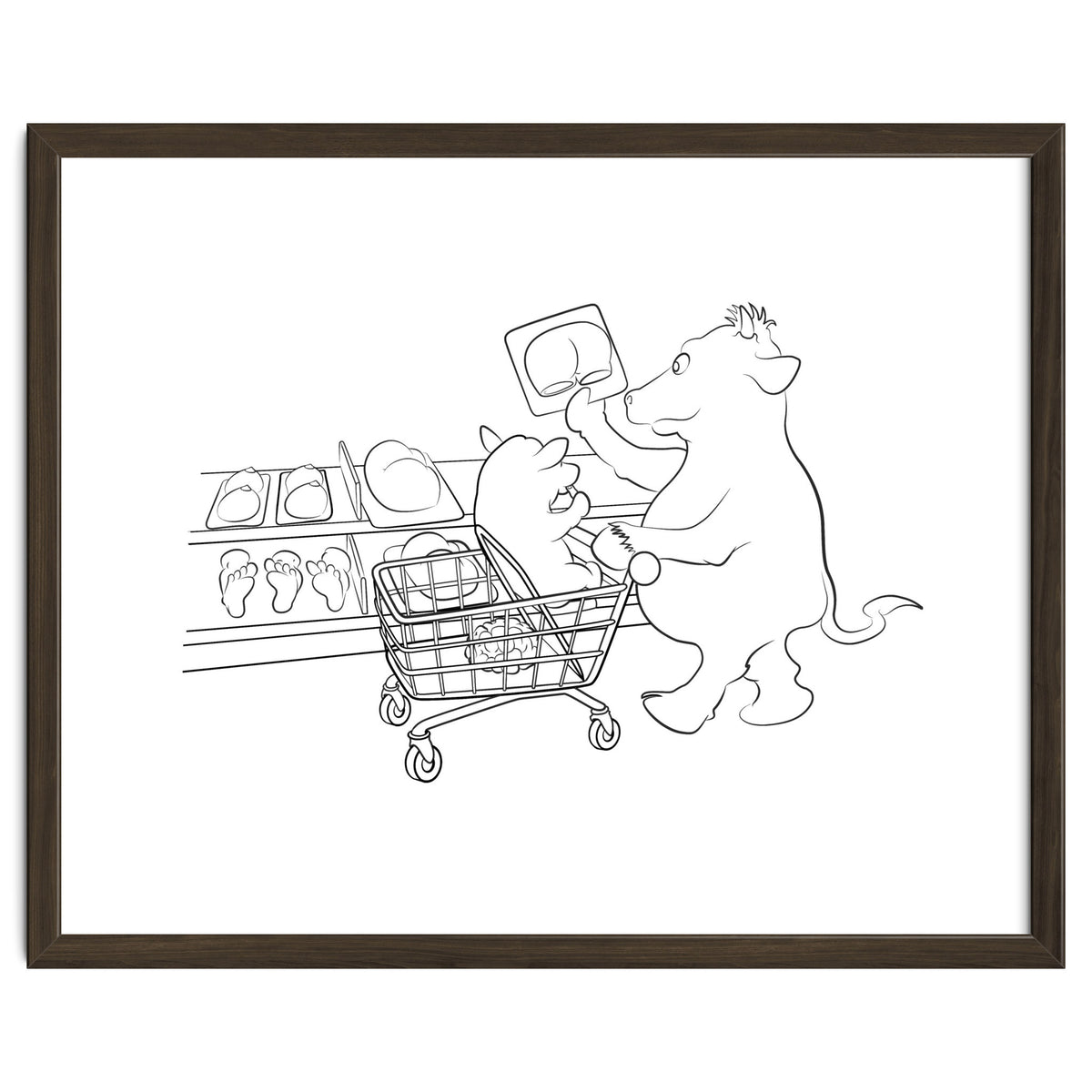 Supermarkey Cow Mandos