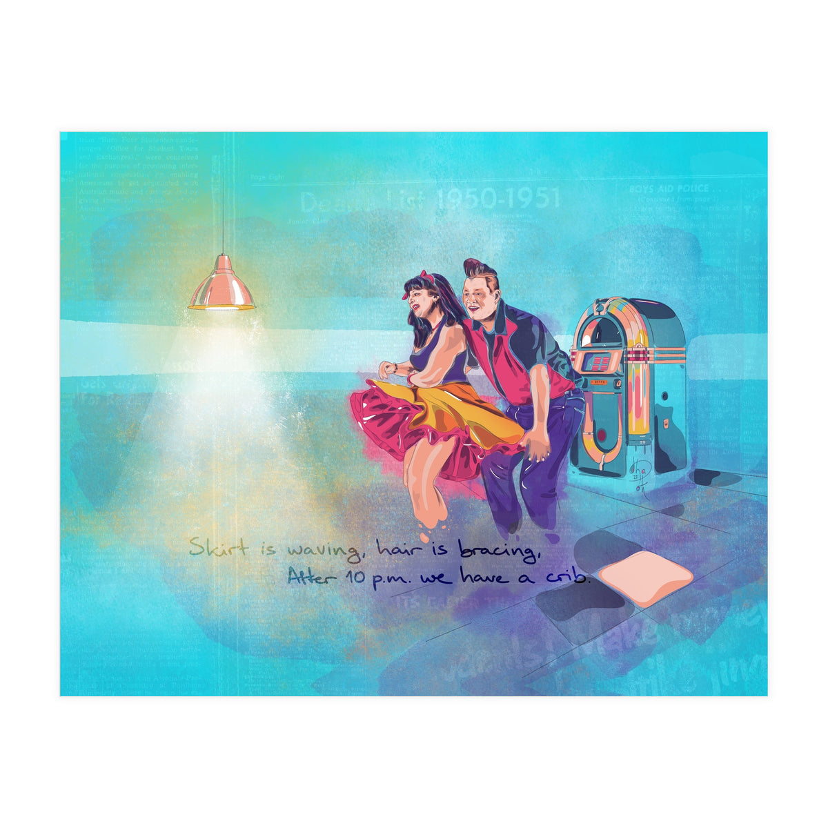 Rock N Roll 2 (Print Only)