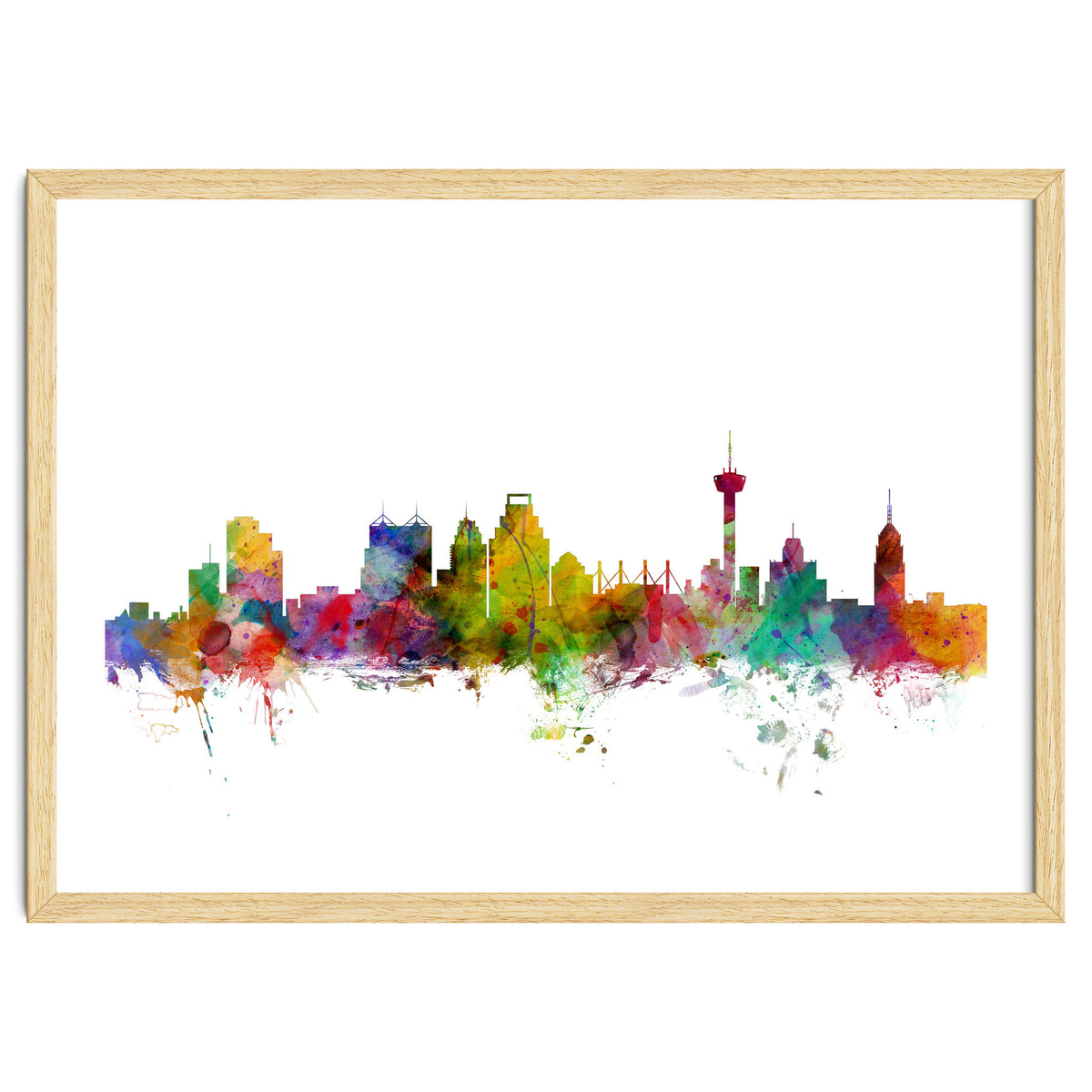 San Antonio Texas Skyline