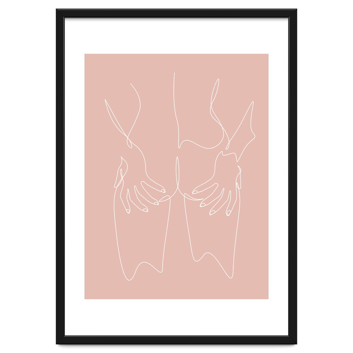 hot girl nude line pink