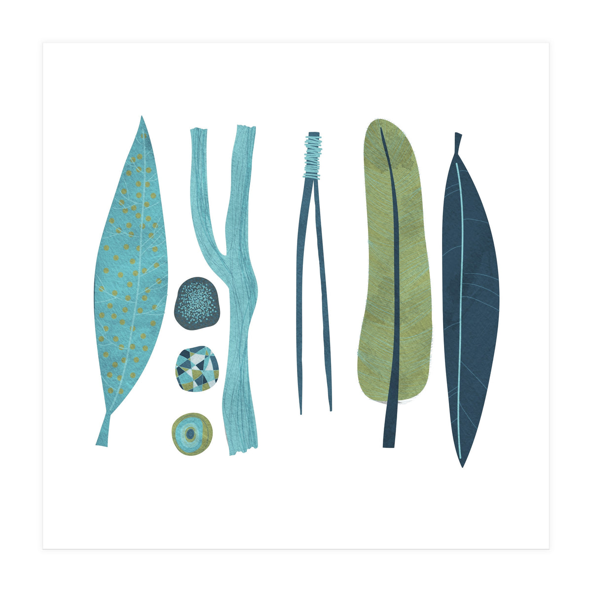 Sticks And Stones (Print Only)